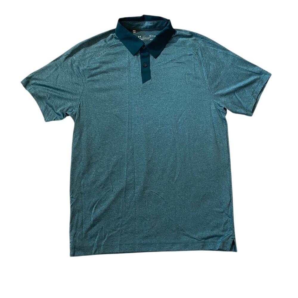 Under Armour Ocean Blue Polo Shirt